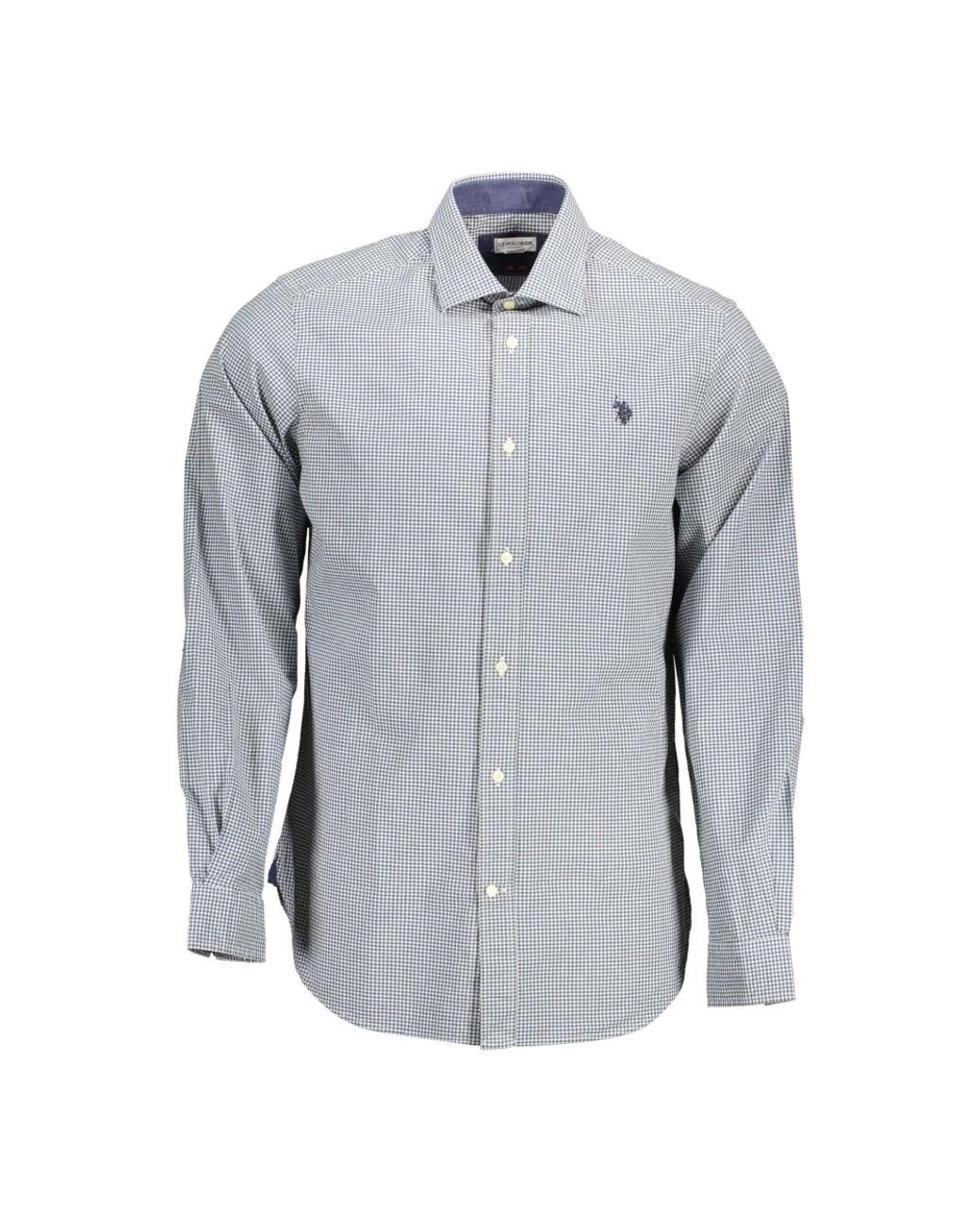 U.S. POLO ASSN. Blue Casual Shirts for men