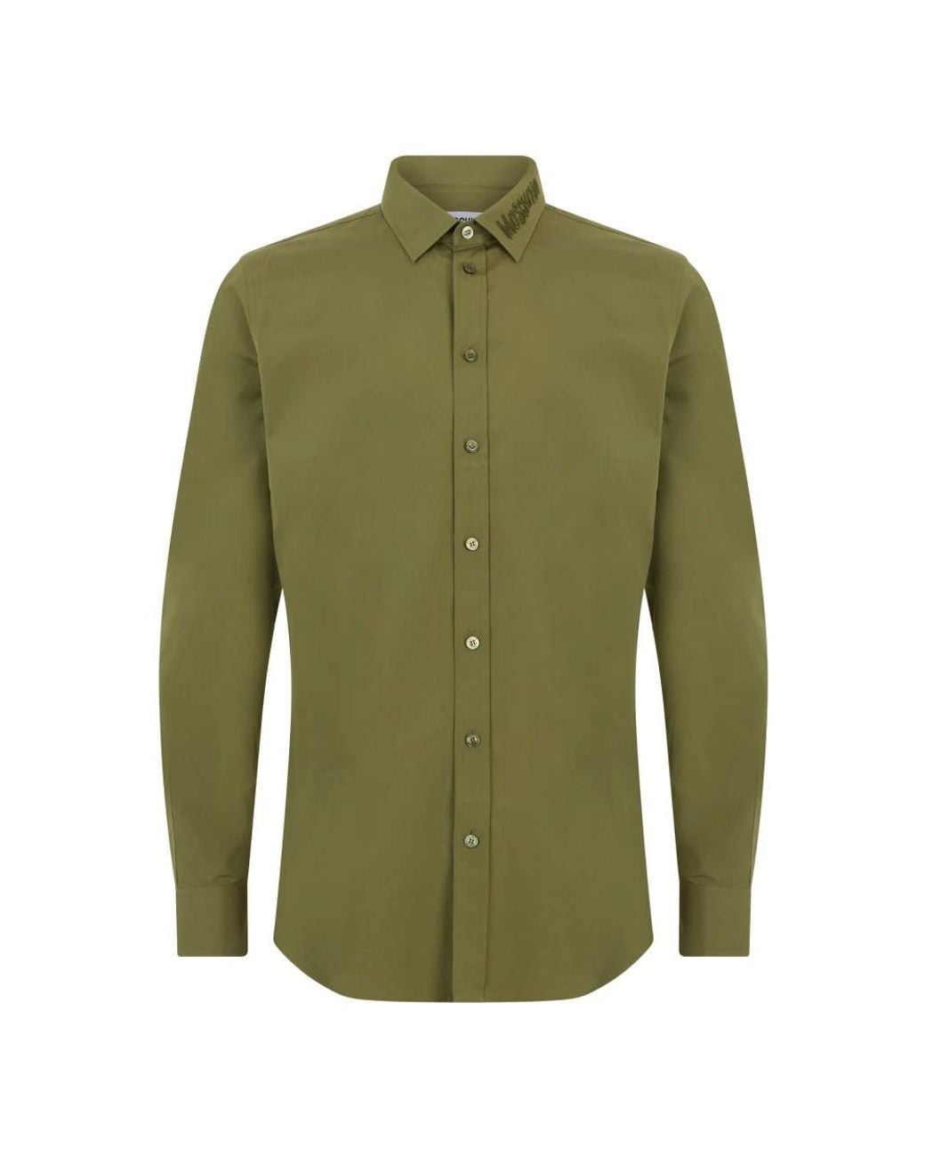 Moschino Green Casual Shirts for men