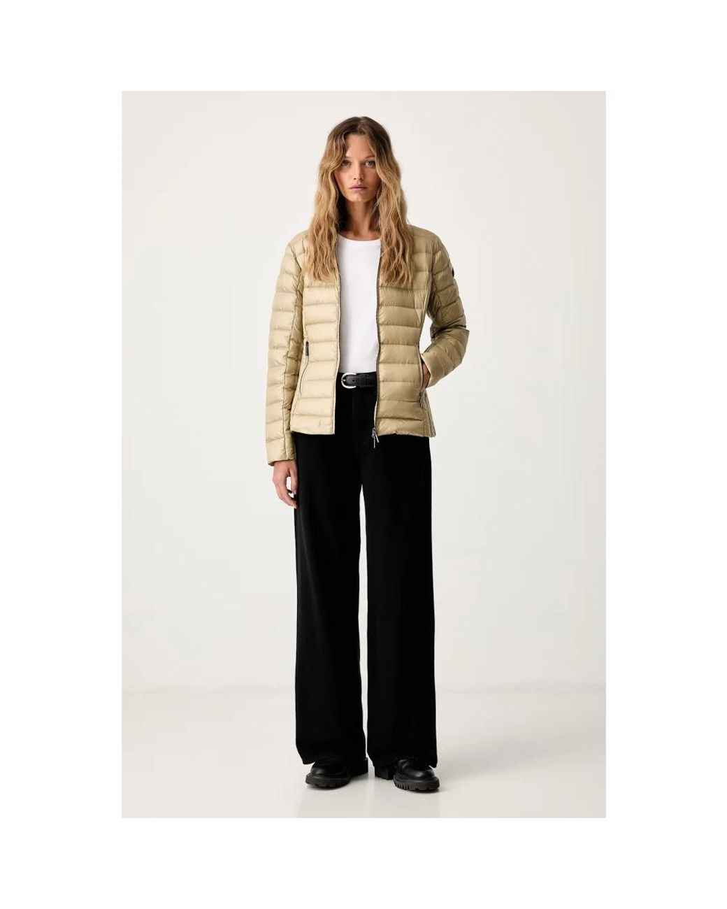 Down Jackets di ARMANI EXCHANGE in Natural