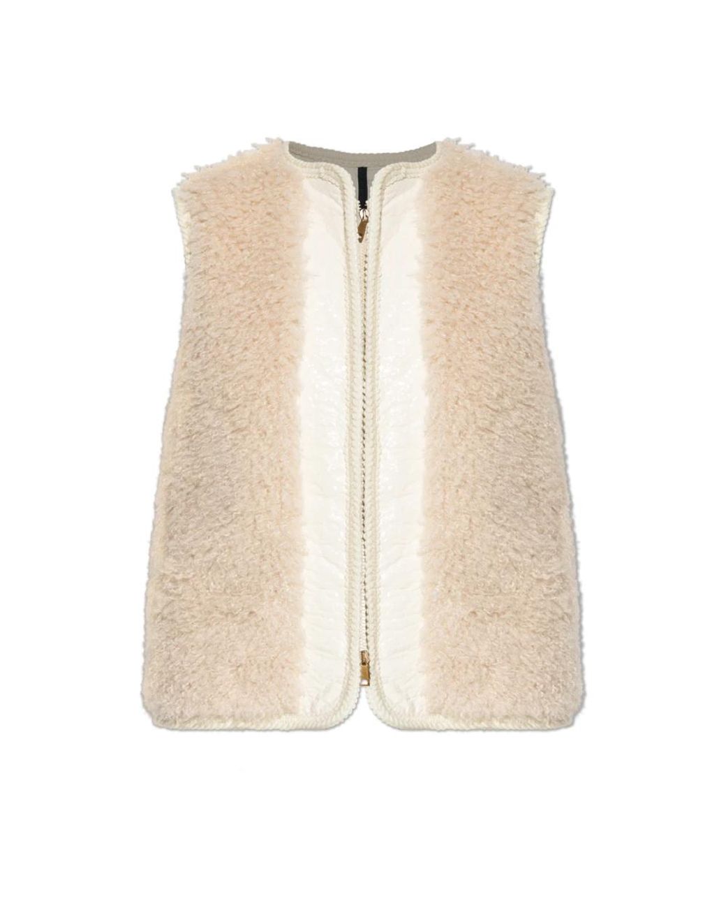 Vests Moncler en coloris Natural