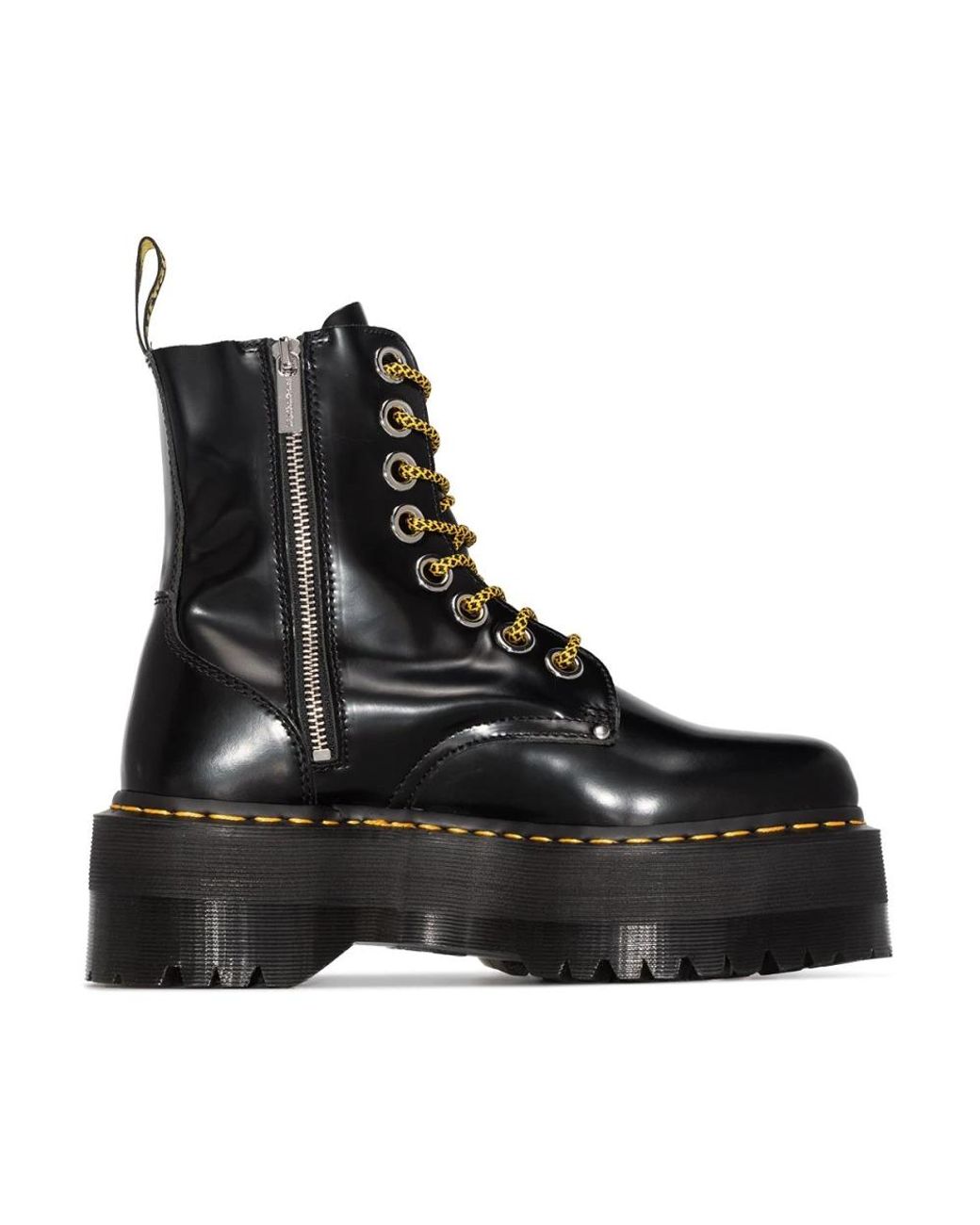 Dr. Martens Black Lace-Up Boots