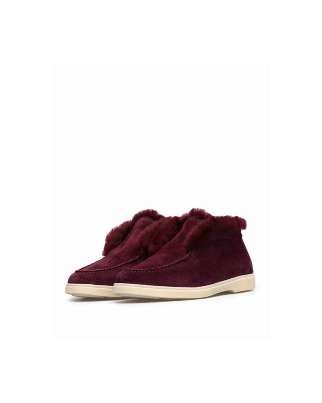 Santoni Red Ankle Boots