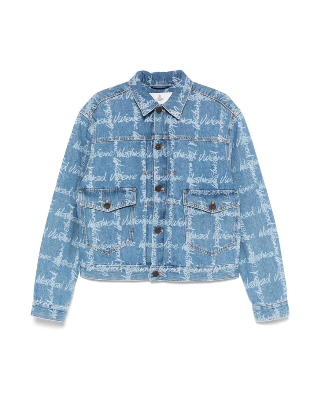 Vivienne Westwood Blue Denim Jackets for men