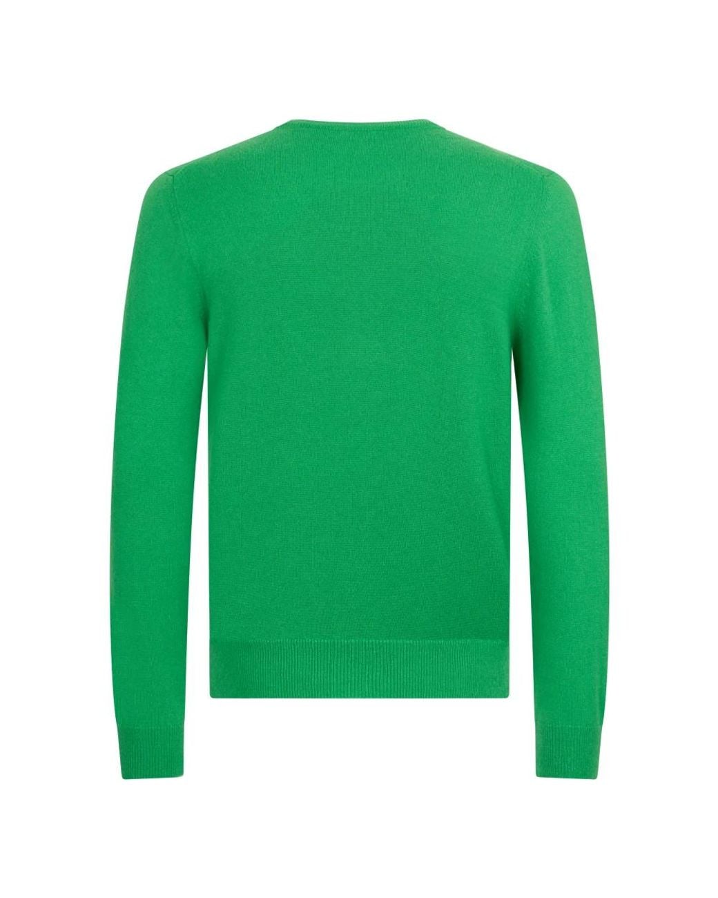 Malo Green Cashmere Knitwear for men