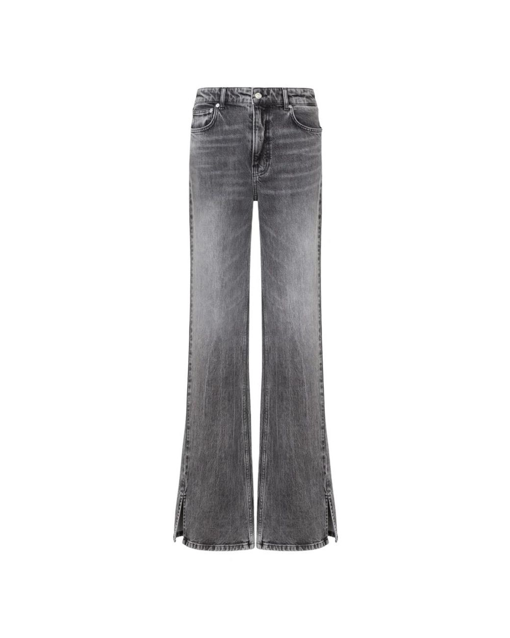 Moschino Gray Flare Jeans