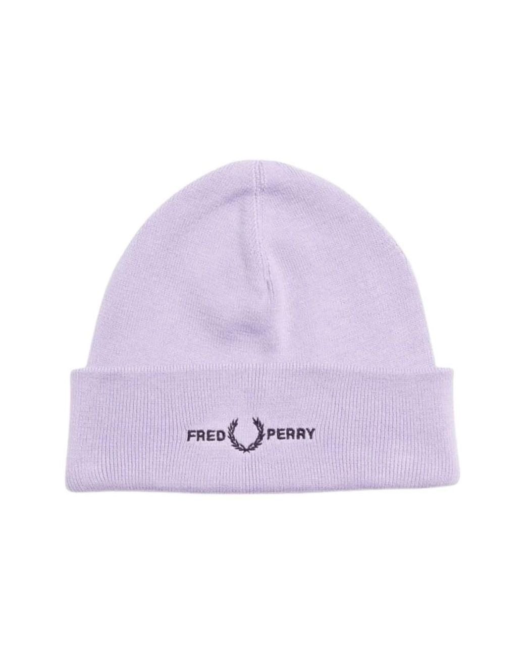 Beanies di Fred Perry in Purple da Uomo