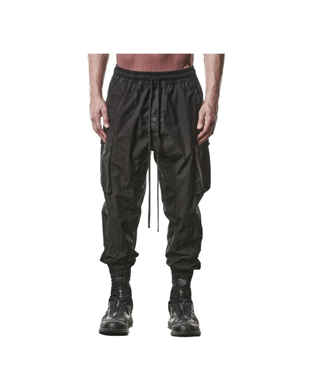 Thom Krom Black Sweatpants for men