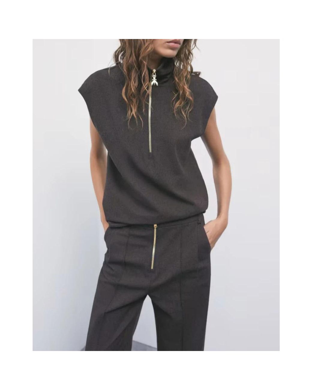 Patrizia Pepe Black Waistcoats