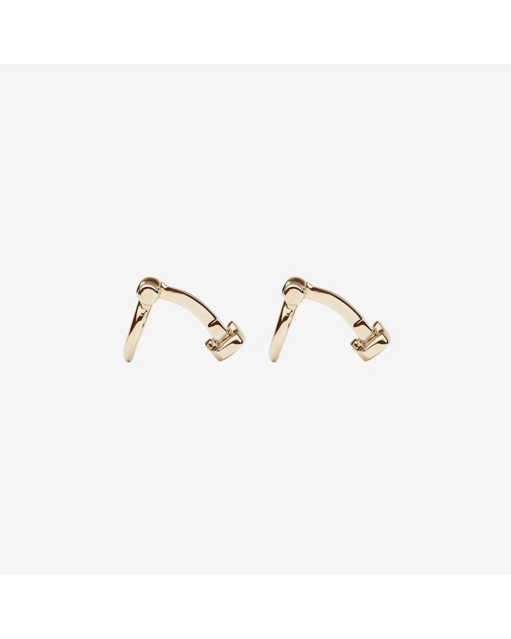 Ferragamo Metallic Clips Bars for men