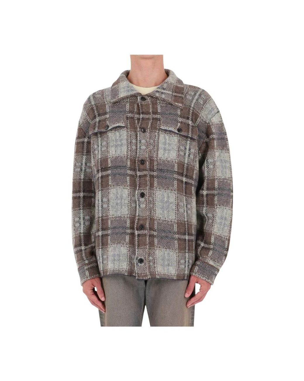 Roberto Collina Gray Light Jackets for men