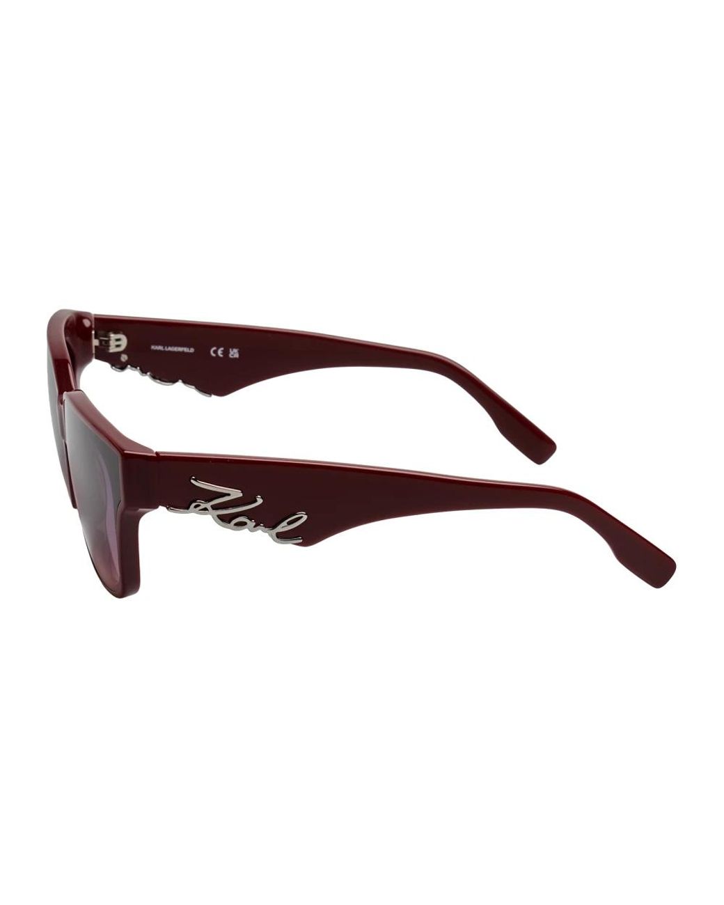 Karl Lagerfeld Purple Sunglasses