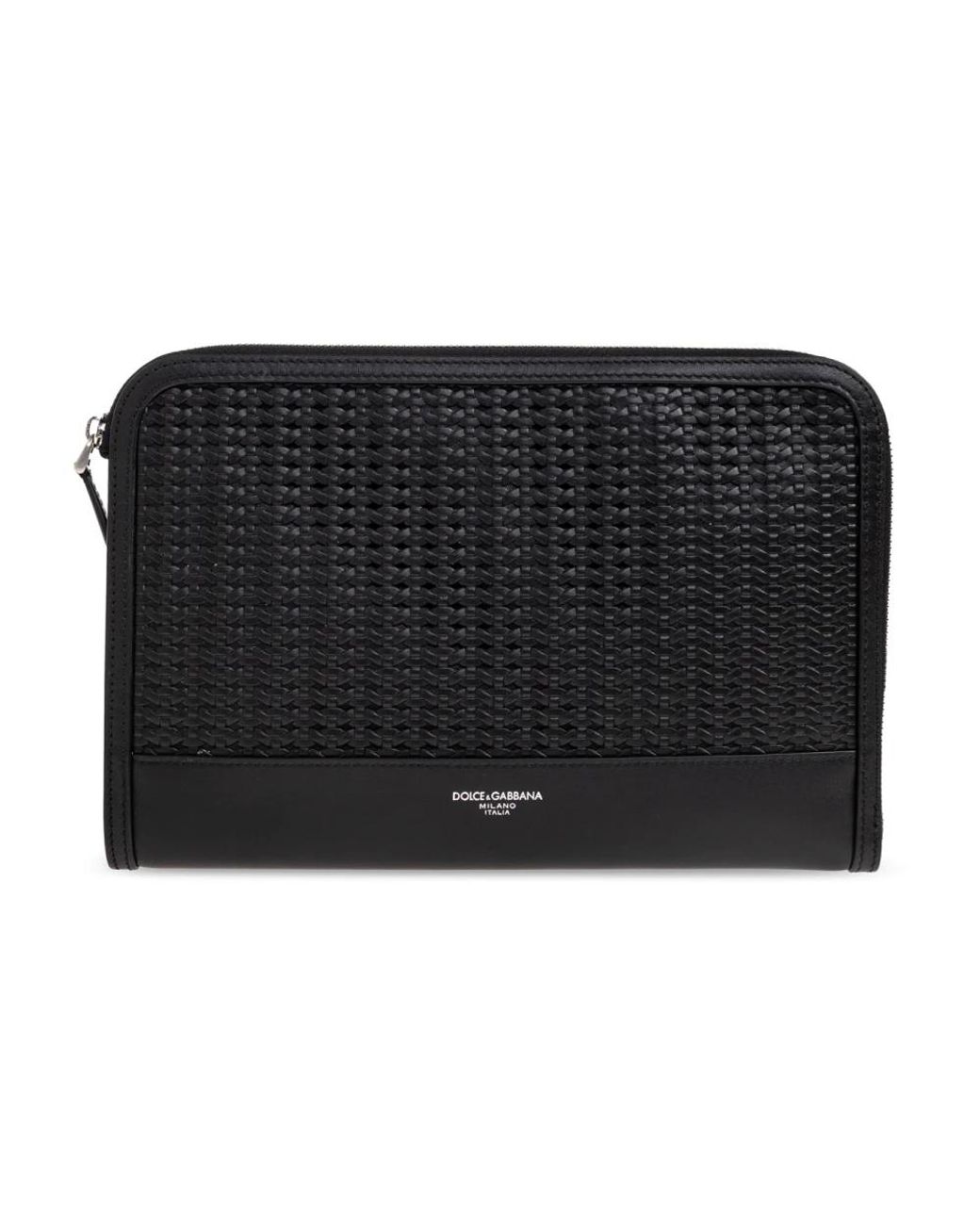 Dolce & Gabbana Black Clutches for men