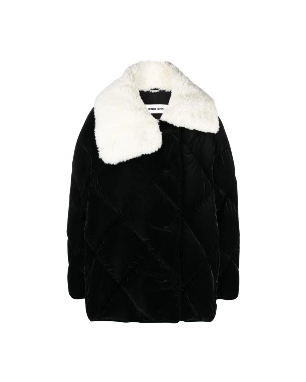 Ienki Ienki Shearling Queen Jacket in het Black