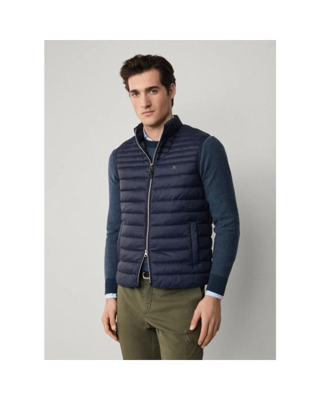 Vests Hackett pour homme en coloris Blue