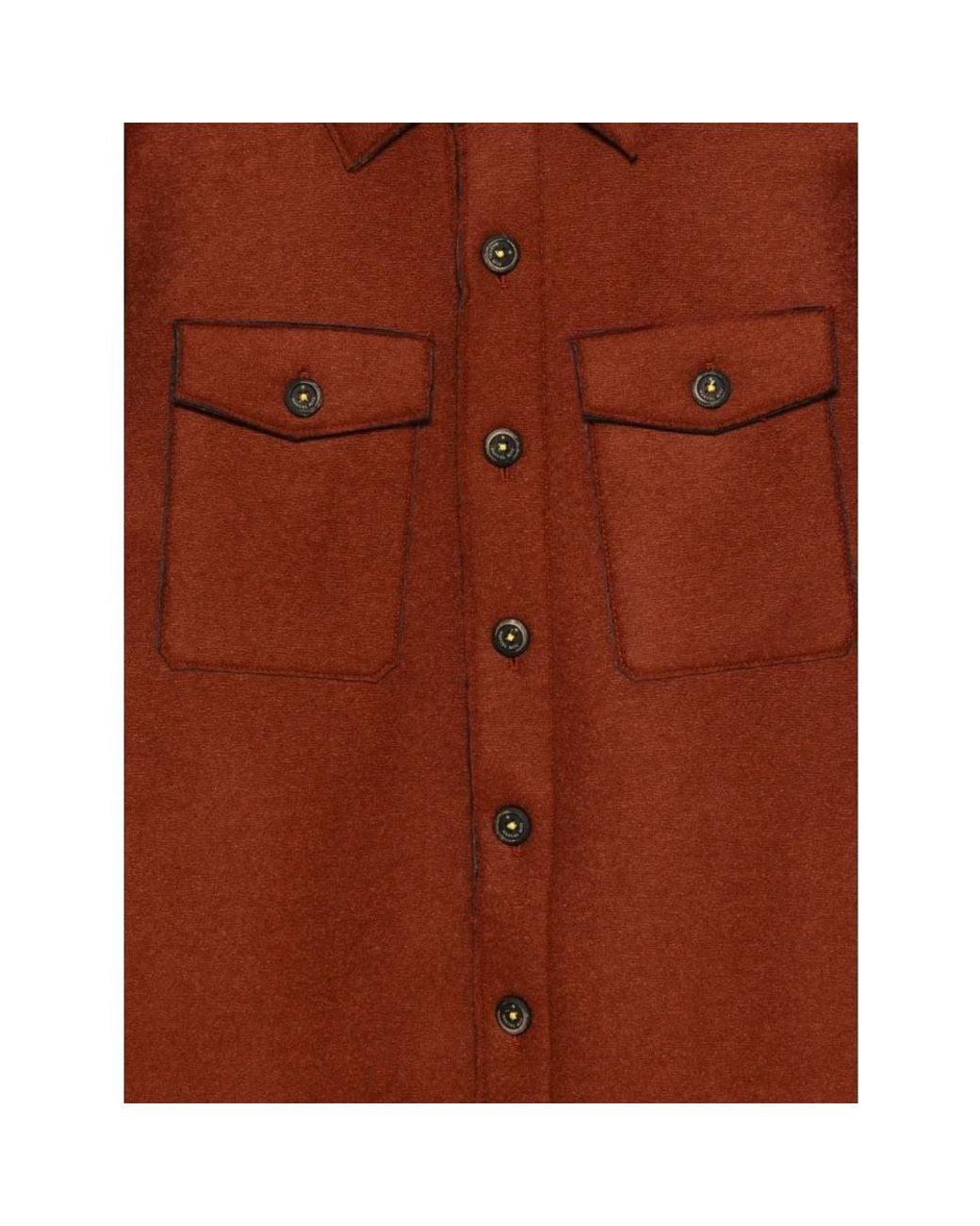 Manuel Ritz Brown Light Jackets for men