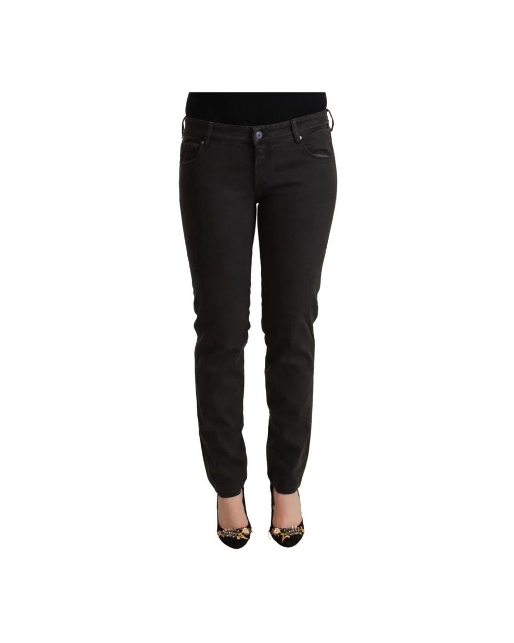 Ermanno Scervino Black Skinny Jeans