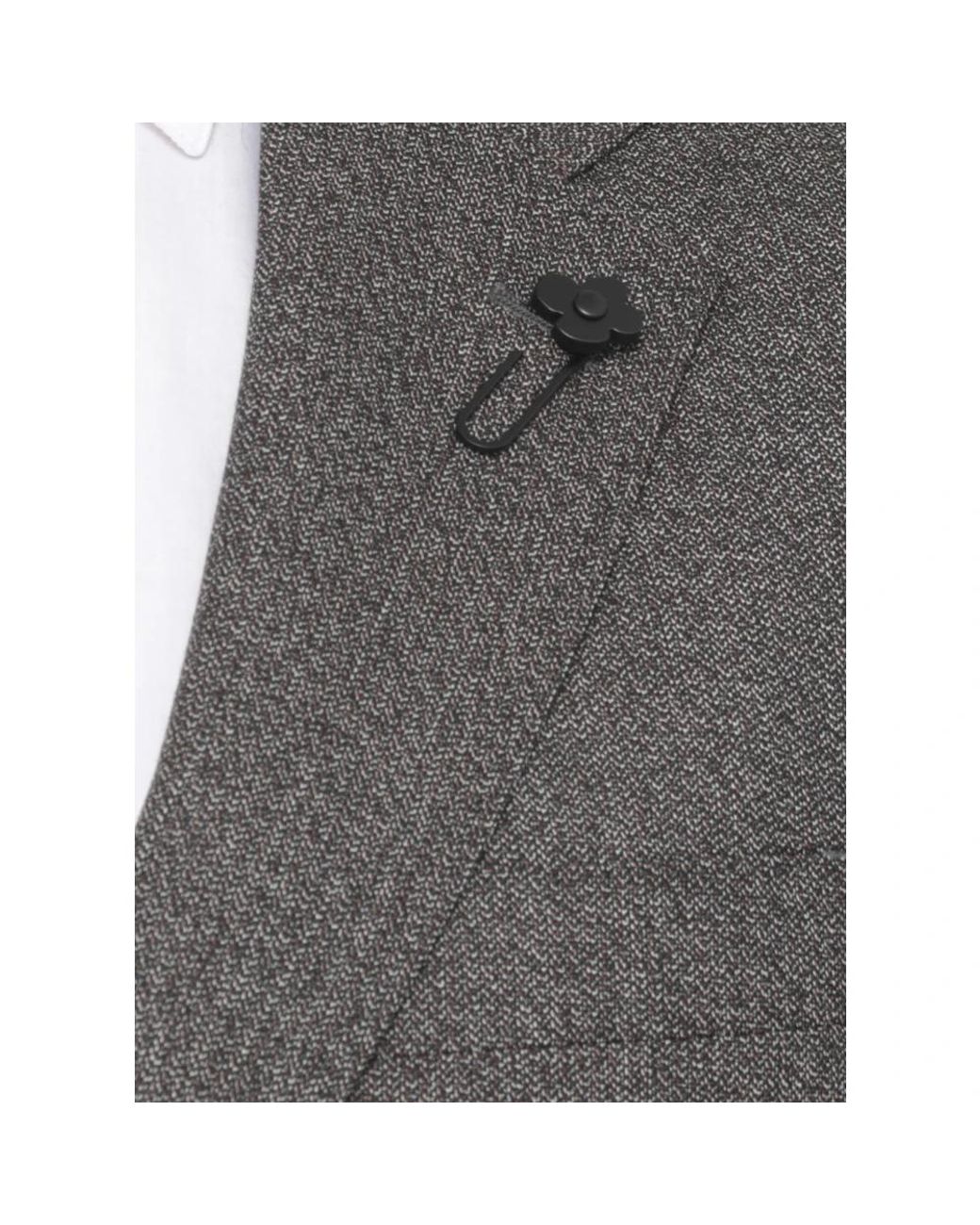 Lardini Gray Single Breasted Suits for men