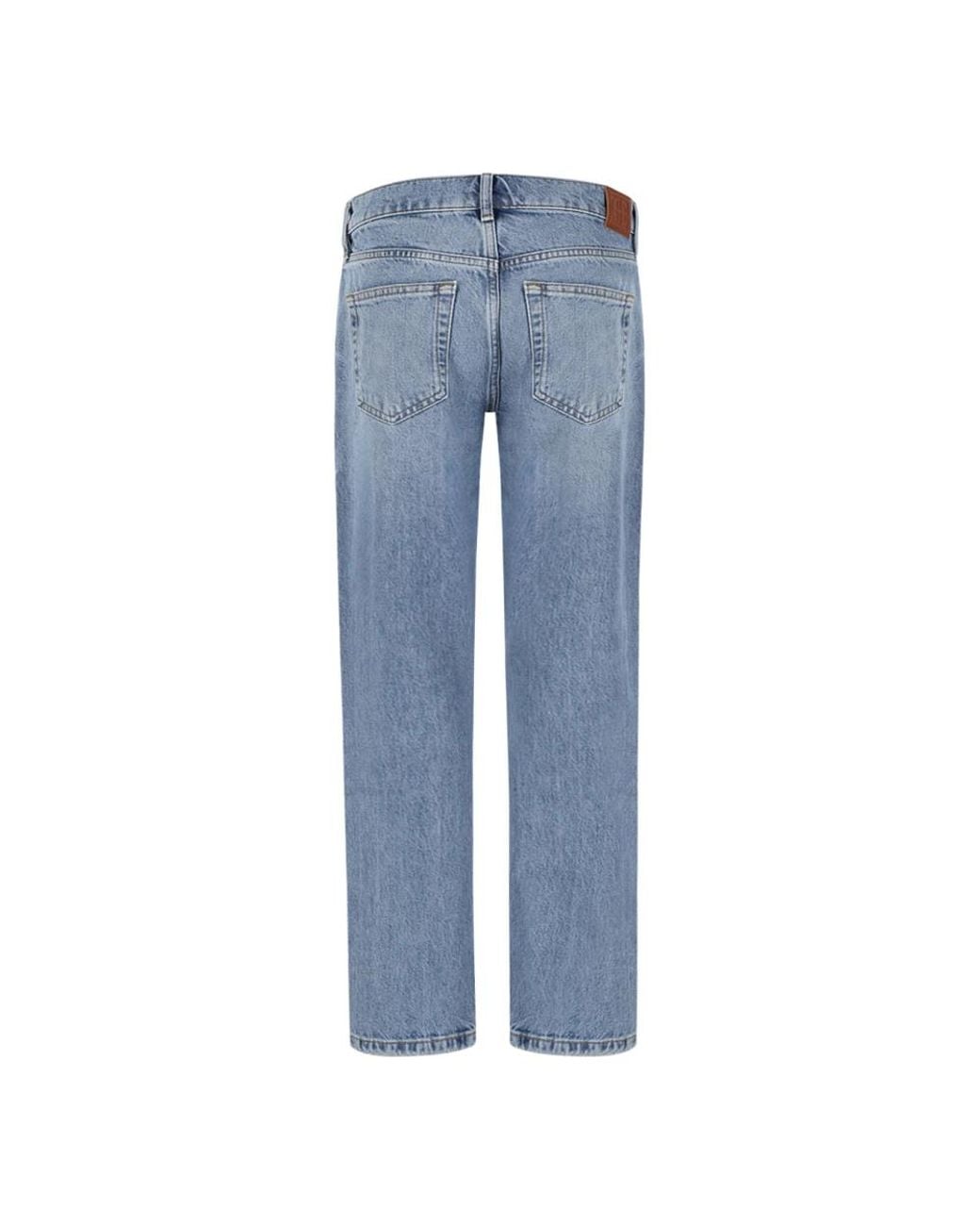 Anine Bing Blue Straight Fit Jeans