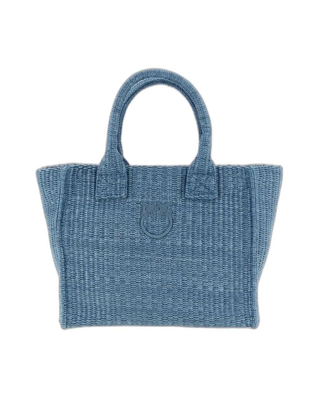 Pinko Blue Shopping Bags