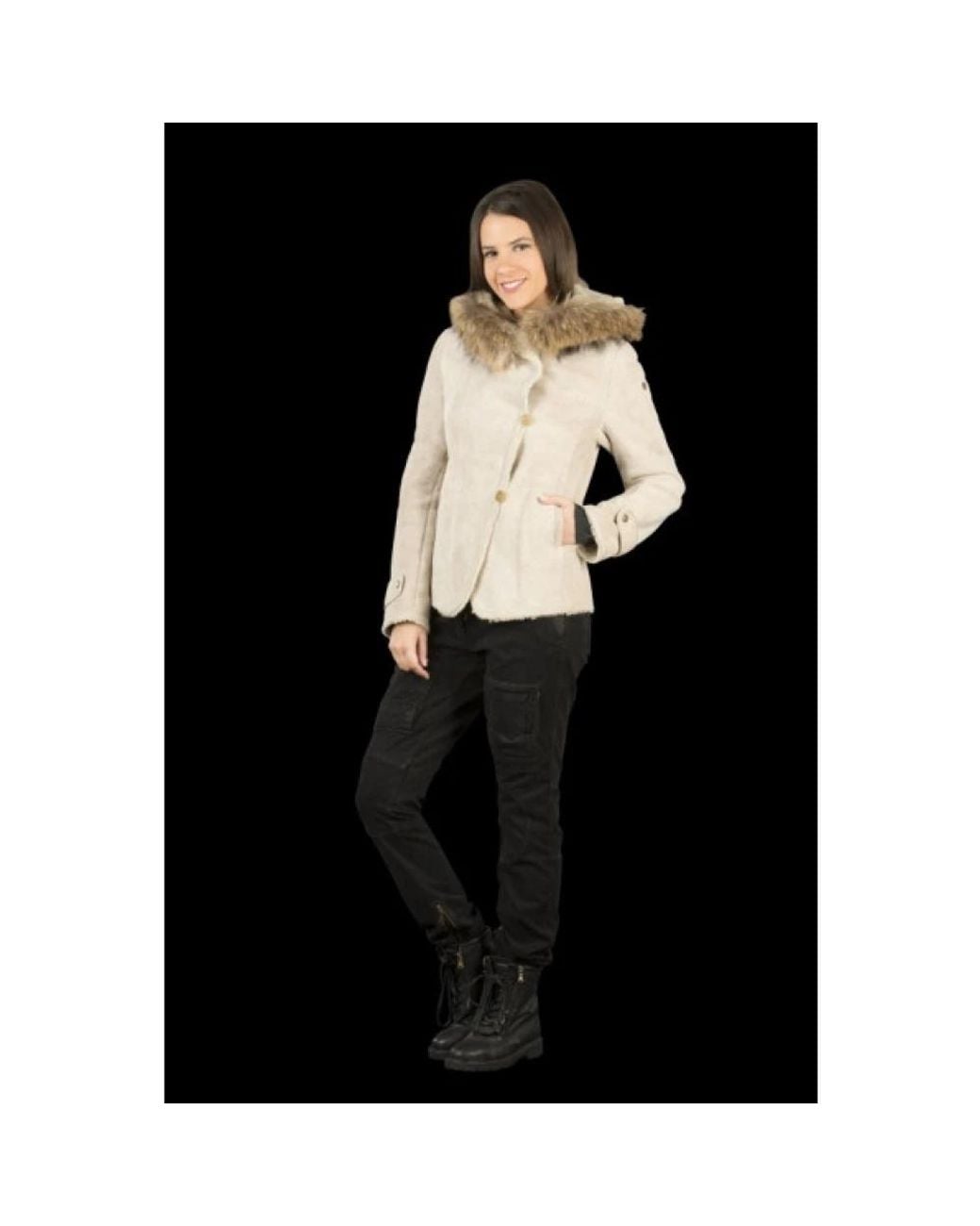 Aeronautica Militare Natural Faux Fur & Shearling Jackets
