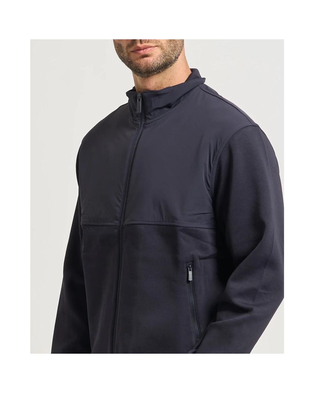ARMANI EXCHANGE Blue Zip-Throughs for men