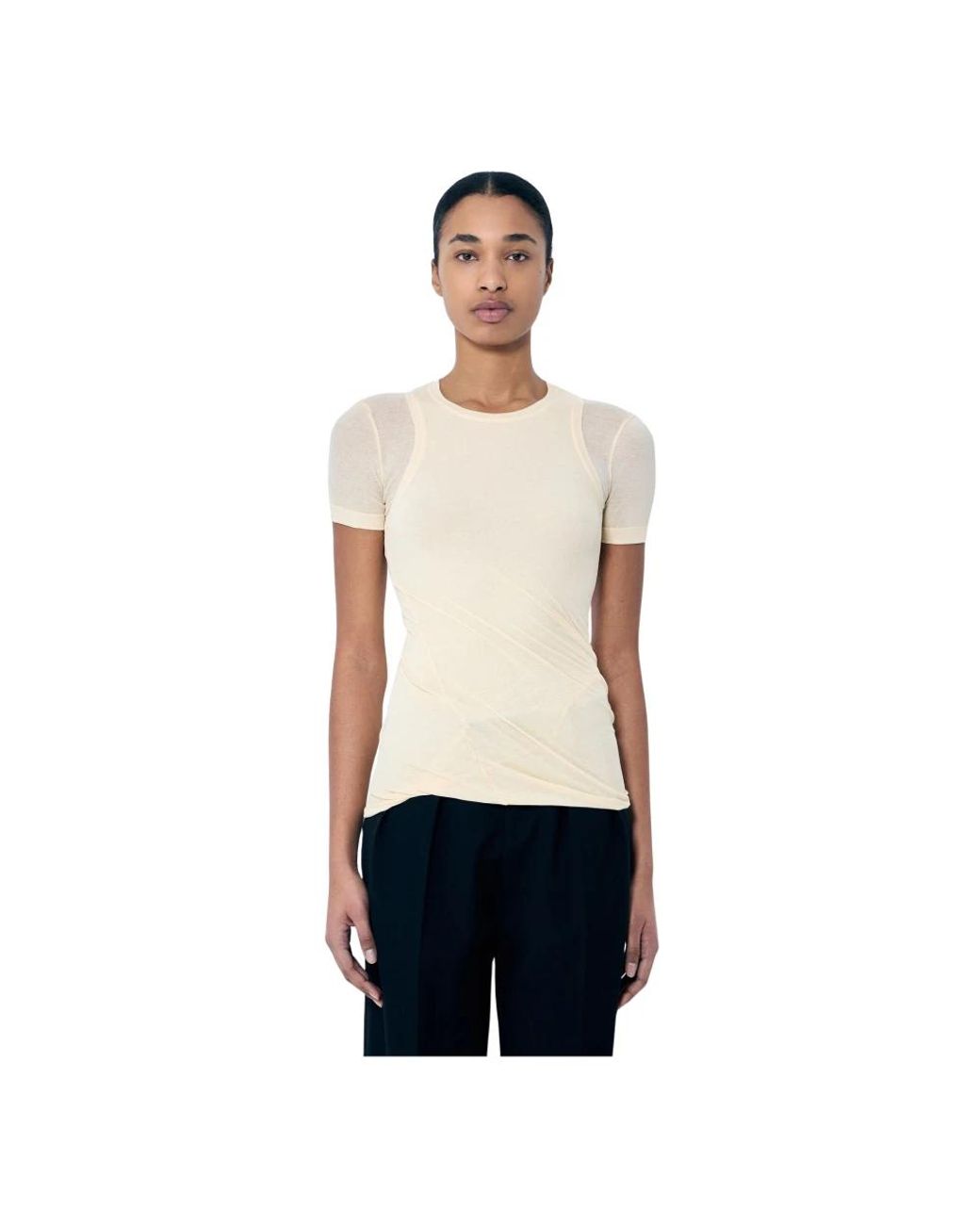 Jil Sander White T-Shirts