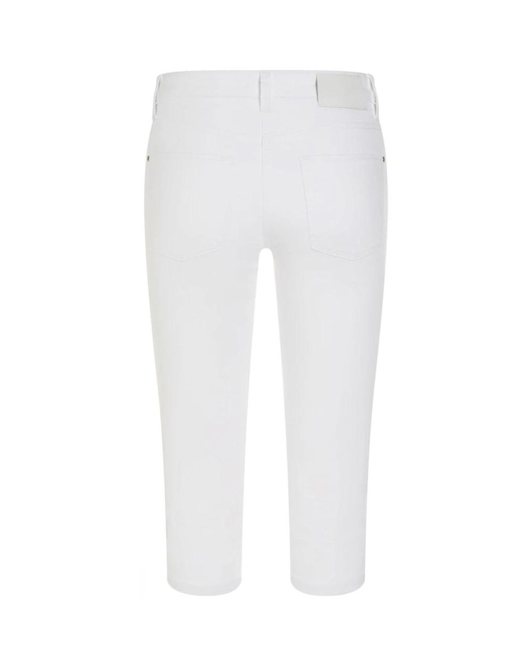 Cropped Jeans Cambio de color White