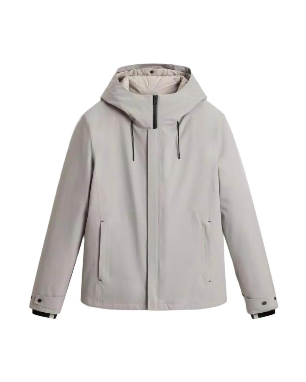 Woolrich Gray Winter Jackets for men