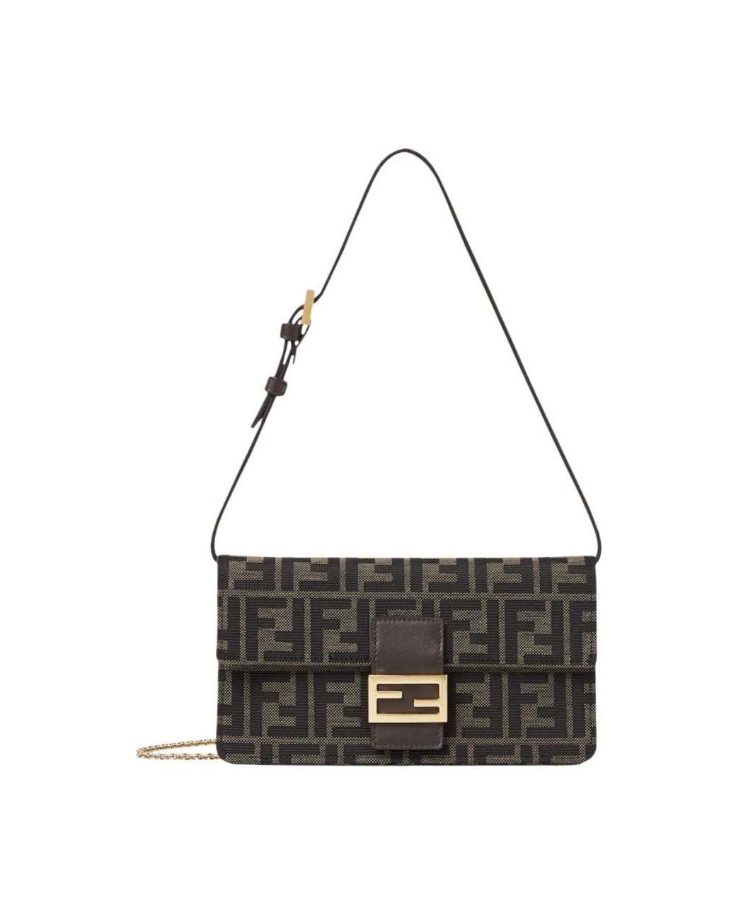 Fendi Black Shoulder Bags