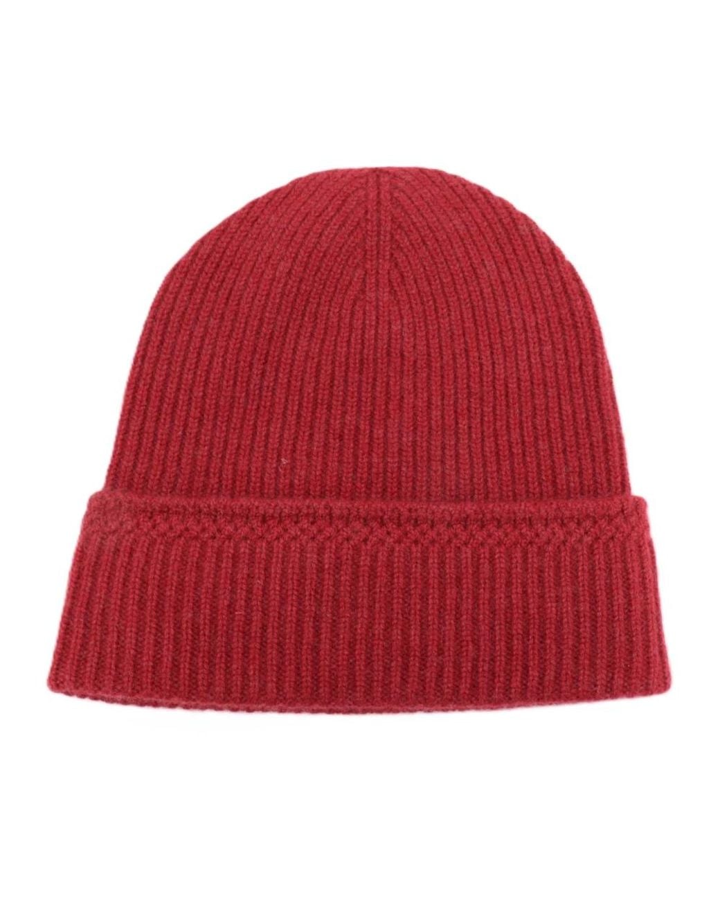 Beanies di Eleventy in Red da Uomo