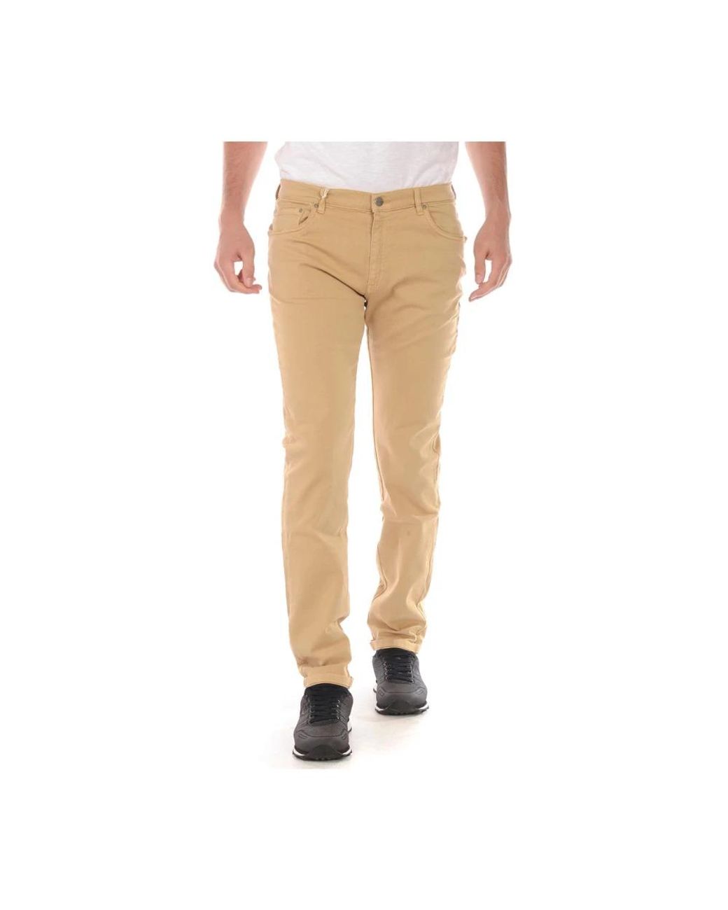 Daniele Alessandrini Natural Chinos for men