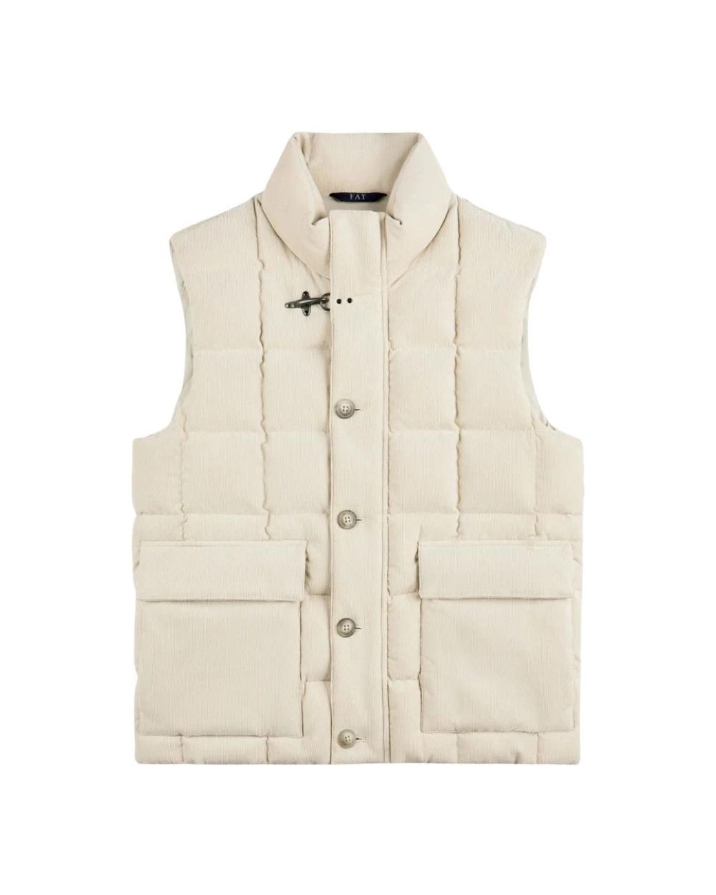 Vests Fay pour homme en coloris Natural
