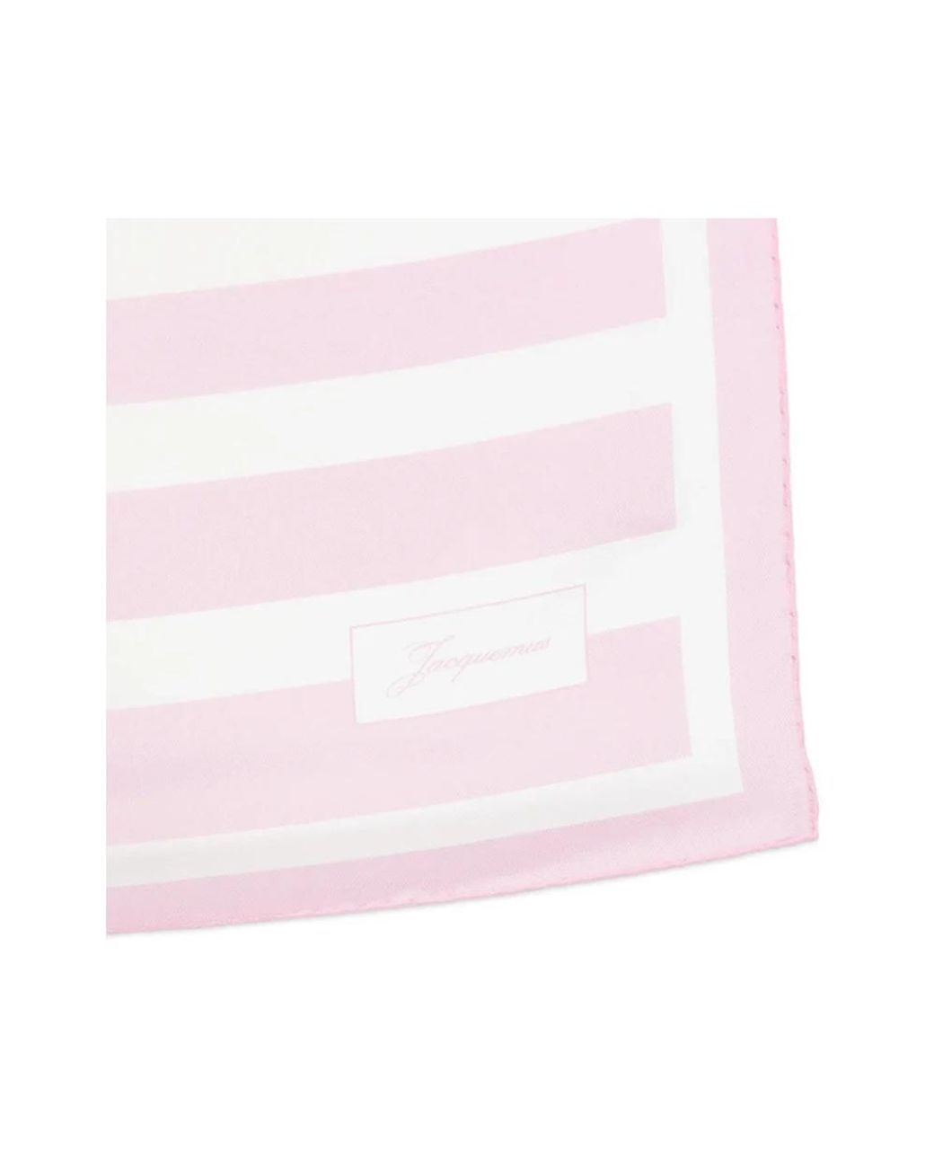 Jacquemus Pink Silk Scarves