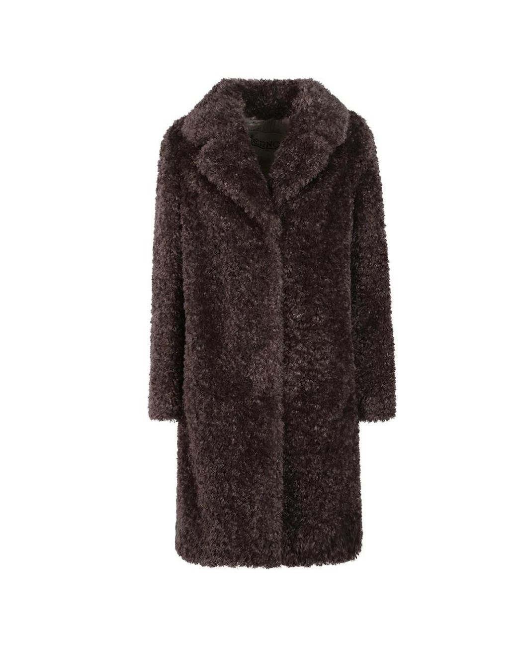 Herno Brown Faux Fur & Shearling Jackets