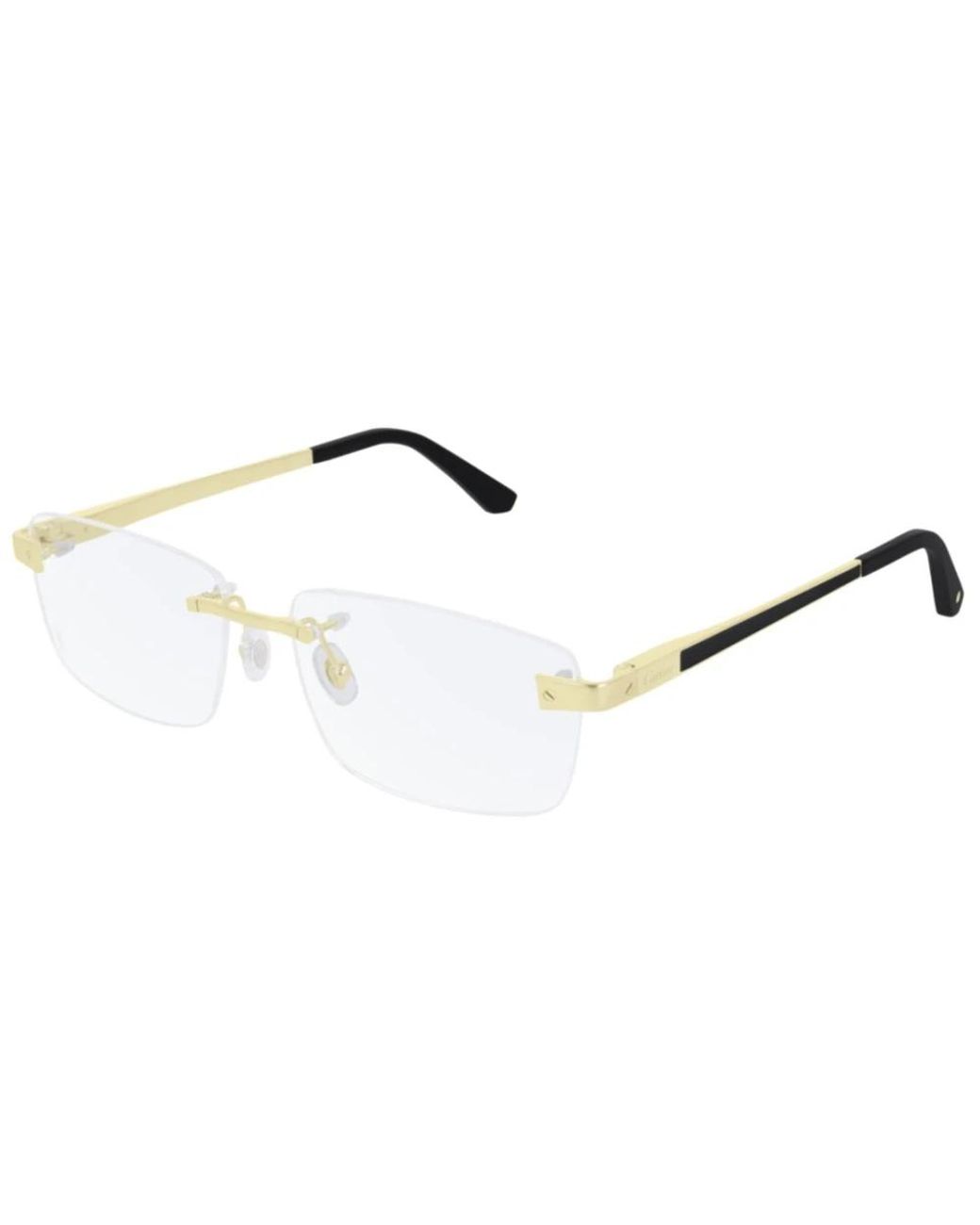 Cartier Optical Frame in het Metallic