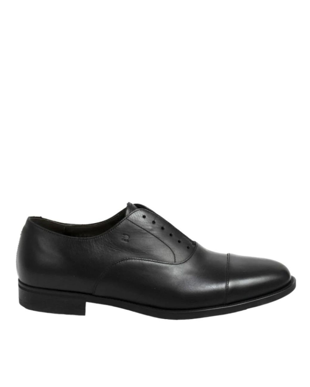 Fratelli Rossetti Black Dress Shoes for men