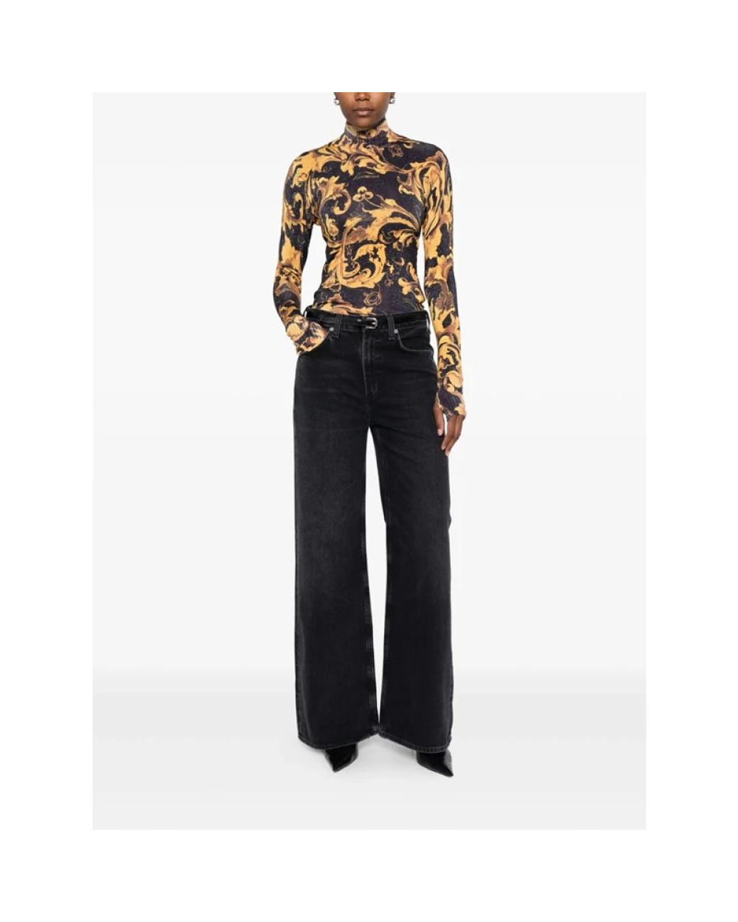 Versace Jeans Couture Black Turtlenecks