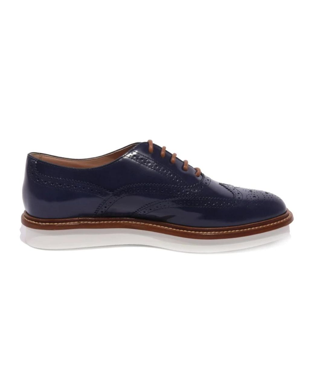 Tod's Blue Laced Shoes