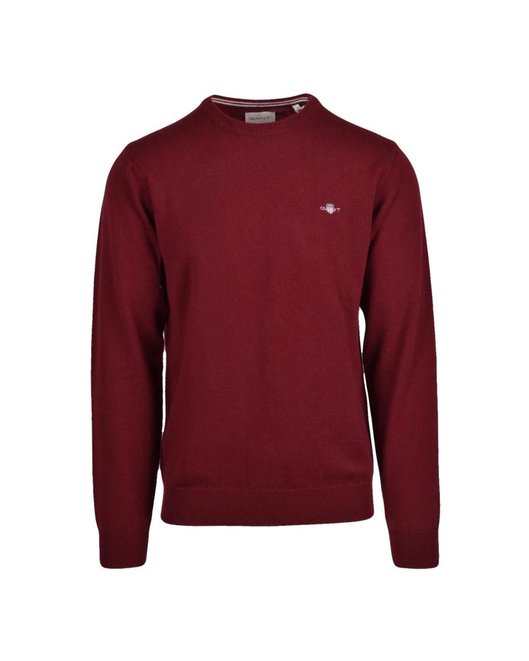 Gant Red Round-Neck Knitwear for men