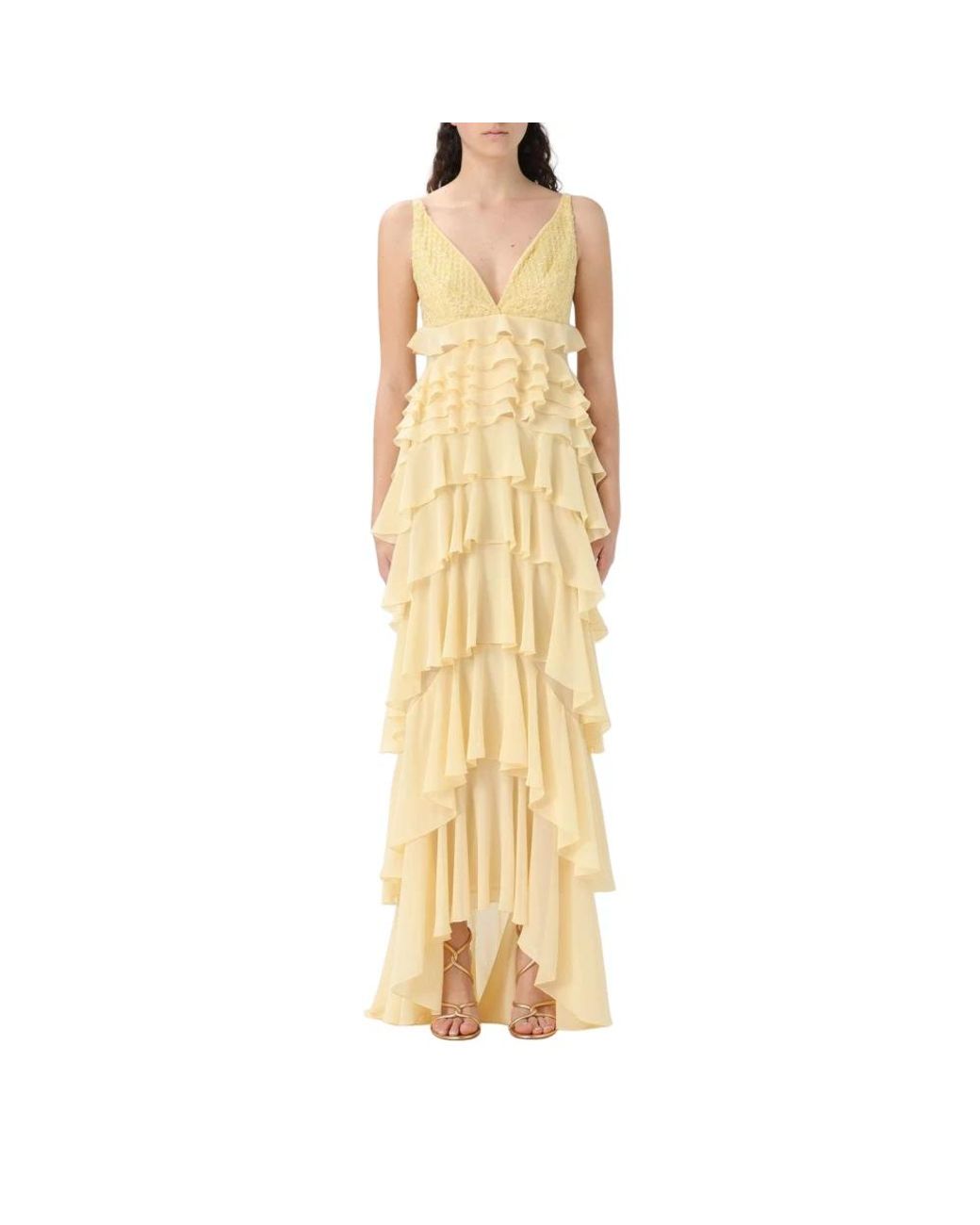 Elisabetta Franchi Metallic Party Dresses