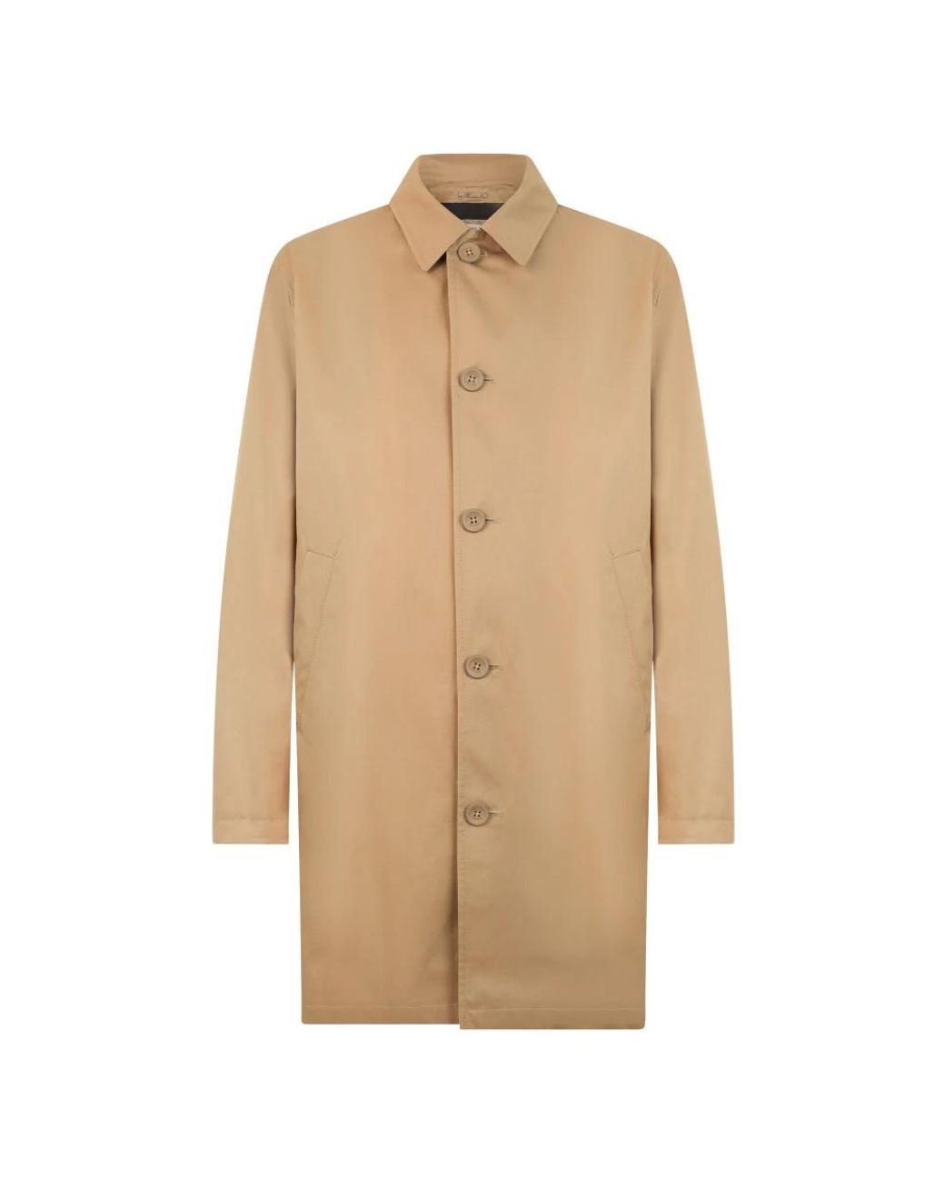 Herno Natural Single-Breasted Coats for men