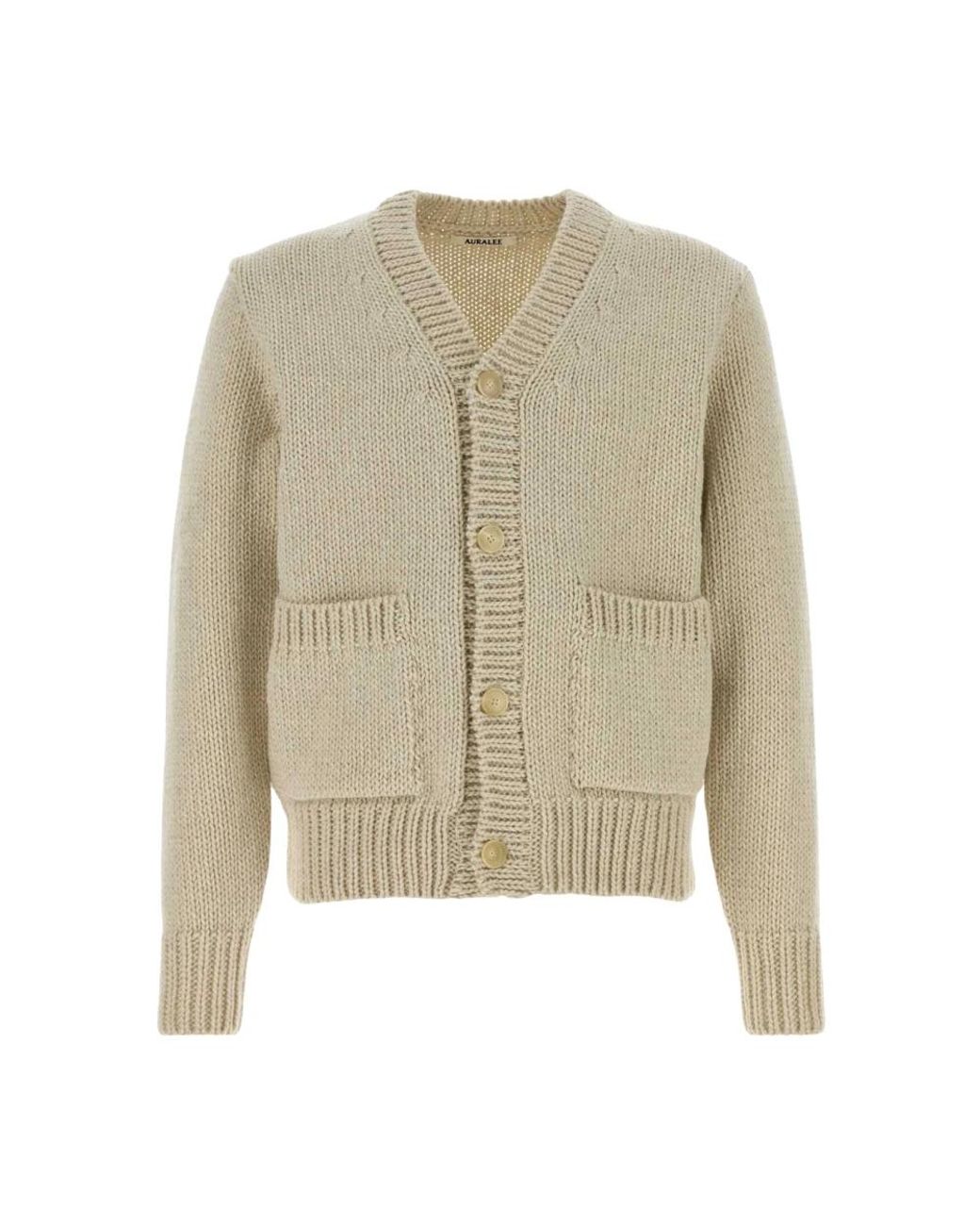 Auralee Natural Cardigans for men