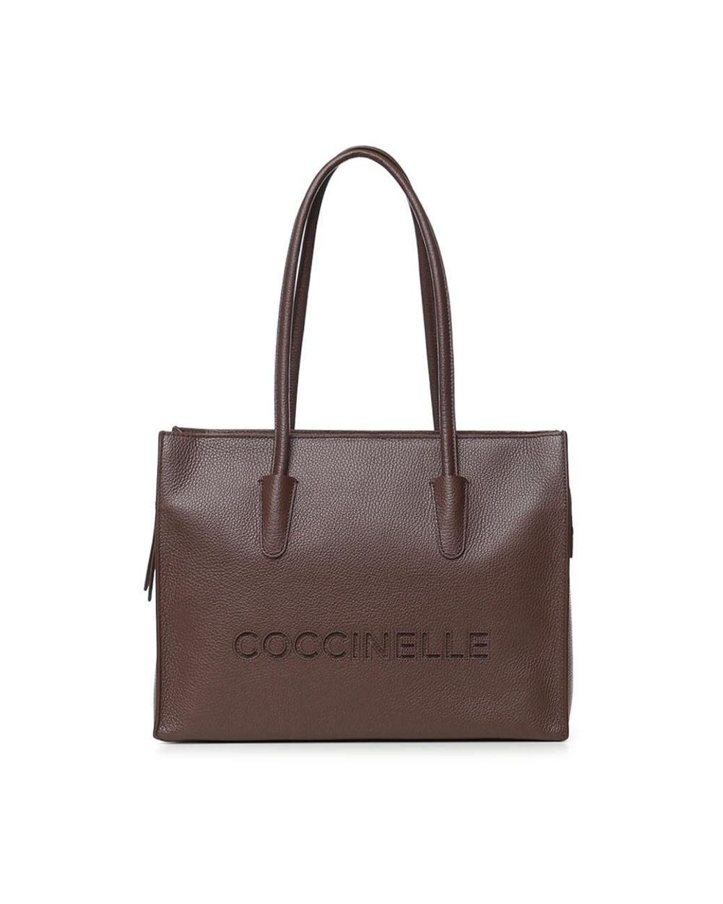 Coccinelle Brown Shopping Bags