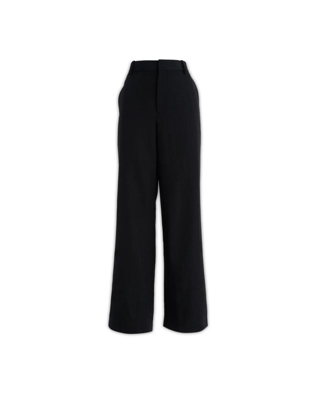 Balmain Black Wide Trousers