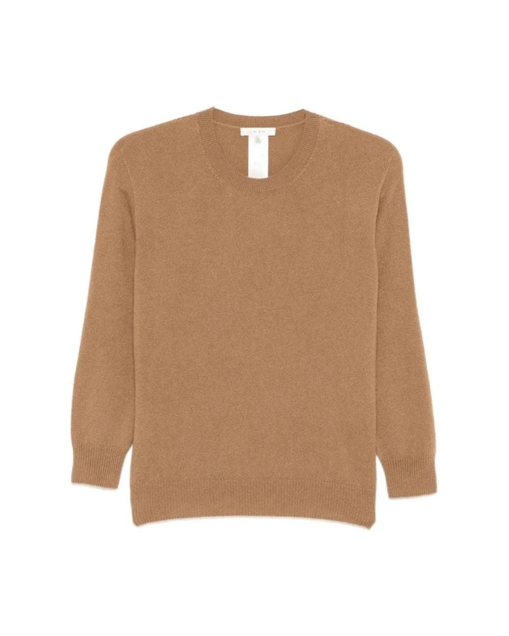 The Row Brown Cashmere Knitwear