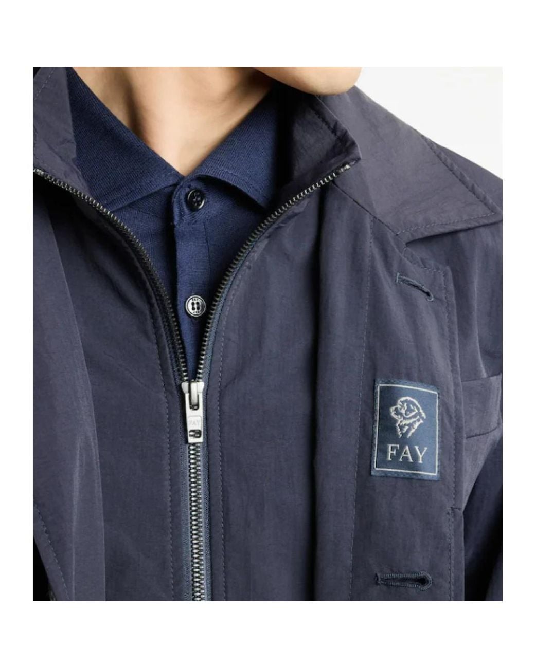 Fay Blue Light Jackets for men