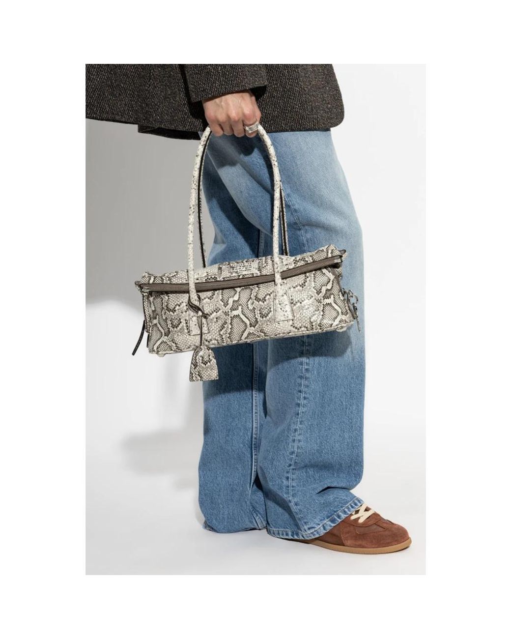 Maison Margiela Gray Shoulder Bags