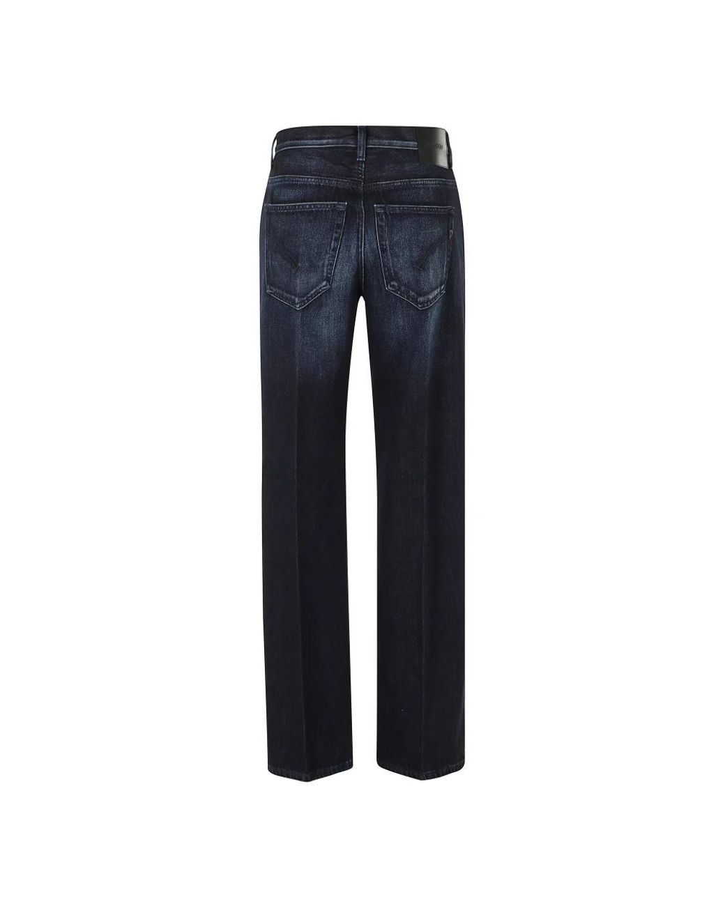 Dondup Blue Straight Fit Jeans