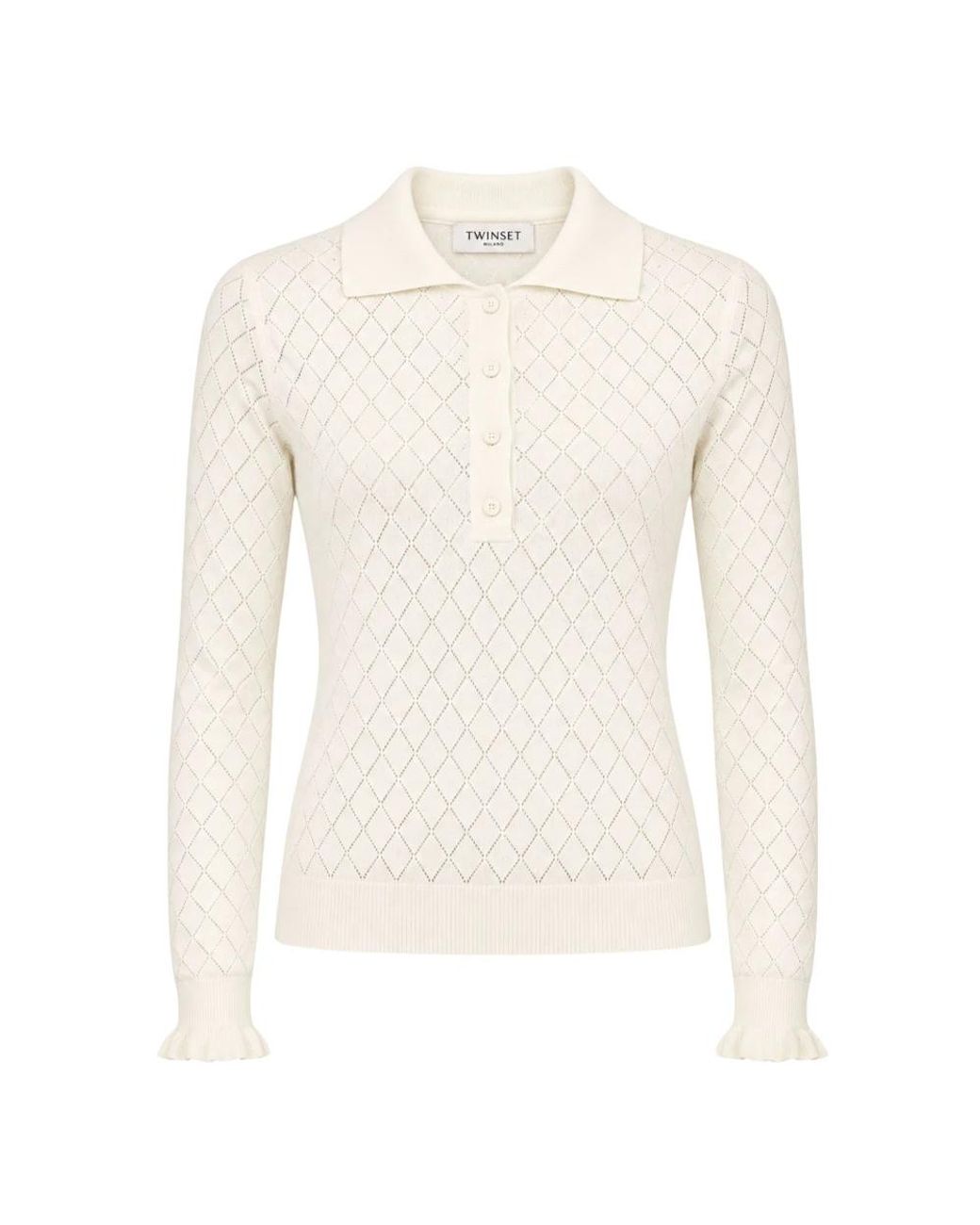 Twinset White Polo Shirts