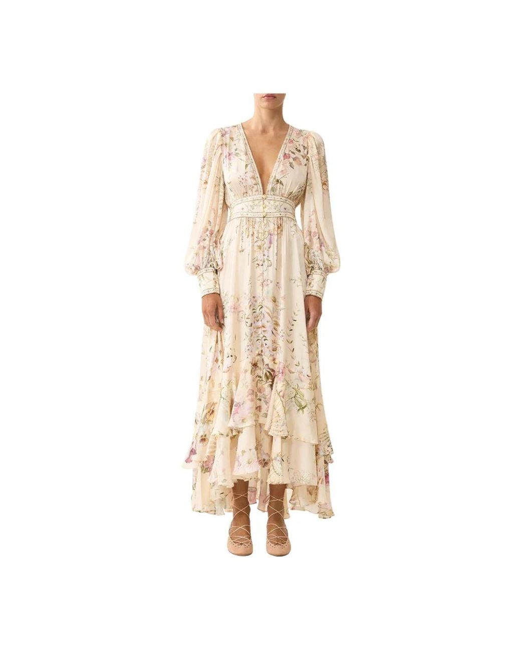 Camilla Natural Maxi Dresses